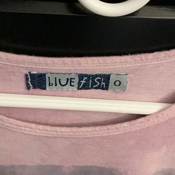 Blue Fish Soft Pink Tee - Picture 2 of 3